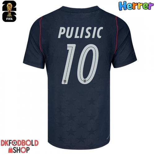 Forente stater Christian Pulisic #10 Udebanetrøje VM 2026 Kort ærmer